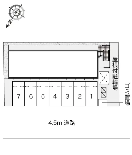 ★手数料０円★那覇市西３丁目　月極駐車場（LP）